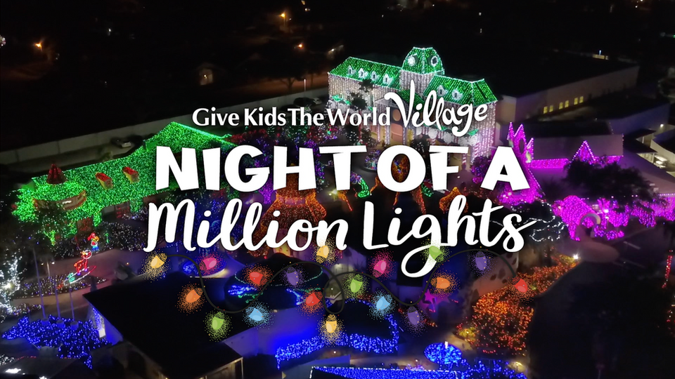 Night of a Million Lights at Give Kids the World – Holiday Inn Club Vacations